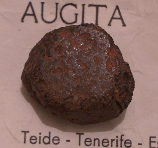 AUGITA del Teide, recogido por Luis Abad, aumentado x 3