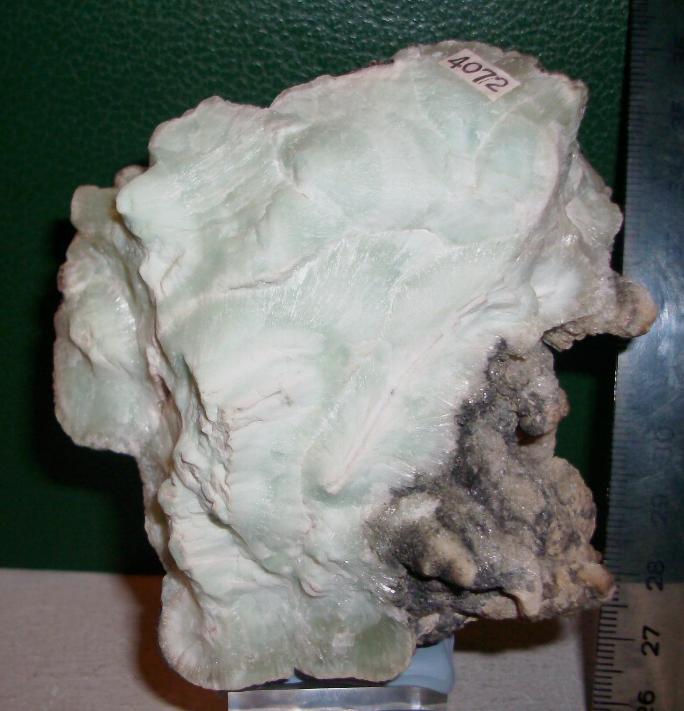 ARAGONITO cuproso de mina Profunda - Cármenes - León