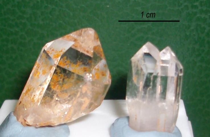 cristales de CUARZO de Ahigal de los Aceiteros - Salamanca