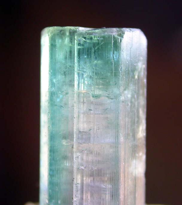 ELBAITA indigolita, cristal 2 cm.