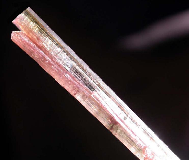 ELBAITA policroma vertical, cristal 5 cm.