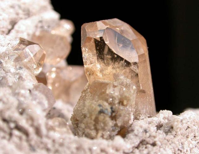 TOPACIO de Utah, cristal 2 cm.